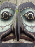 Totem Pole in Pioneer Square, Seattle, Washington, USA Photographic Print by John & Lisa Merrill