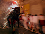 The "Toro De Fuego" or Flaming Bull Photographie