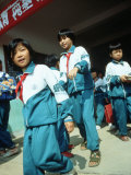 Children at School, China Photographie par Fabrizio Cacciatore