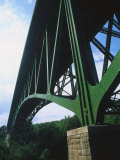 Bridge Over the Cut River, Michigan Photographie par Wallace Garrison