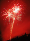 4th of July Fireworks Photographic Print by Jeff Greenberg