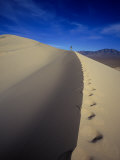 Woman Hiking, Kelso Sand Dune, CA Photographic Print by Greg Epperson