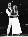 Kylie Minogue with Jason Donovan Photographic Print