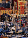 Boats in the Harbour at Bassin Lympia, Nice, France Lámina fotográfica por Richard I'Anson