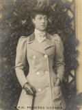 Princess Victoria Daughter of Edward VII in Outdoor Clothes Photographic Print by W&d Downey