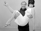 Dick Emery and Una Stubbs Seen Here Rehearsing for the Dick Emery Show, Entertainment, July 1963 Photographic Print