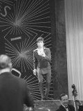 Cliff Richard UK Entrant Performing at Eurovision Song Contest, April 1968 Photographic Print