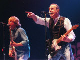 Francis Rossi of Status Quo Makes Faces at the Crowd in the Clyde Auditorium, October 1999 Photographic Print