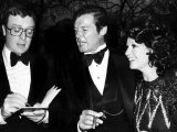 Michael Caine and Roger Moore, April 1976 Photographic Print