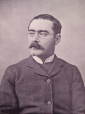 Rudyard Kipling Photograph Taken in 1895 Photographic Print by Elliot & Fry 