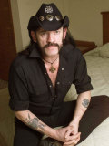 Lemmy, Hard Rock Band Motorhead, October 2002 Fotografiskt tryck Lemmy, Hard Rock Band Motorhead, October 2002 Fotografiskt tryck
