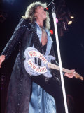 Bon Jovi Rock Group in Concert at Wembley, December 1988 Photographie