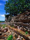 Exterior Walls (1100-1400 AD), Nan Douwas, Nan Madol, Micronesia Photographic Print by John Elk III