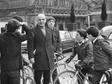 Savalas Telly, Surronded by Young Fans, During a Walk in London with Wife Kojak, February 1968 Photographic Print