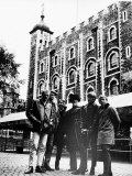 The Beach Boys Pop Group Visit Tower of London Photographic Print