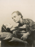 Sir John Gielgud with Adele Dixon in the Final Scene of Romeo and Juliet Photographic Print by Pollard & Crowther 