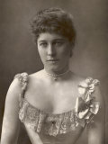 Lily Langtry English Actress Photographic Print by W&d Downey