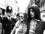 Mick Jagger Singer and Marianne Faithfull, May 1969 Photographie