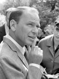 Frank Sinatra, Talking to Press, June 1962 Photographic Print