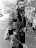 Roy Wood Dressed as a Teddy Boy for the Release of His New Single Angel Fingers, September 1973 Fotografisk tryk