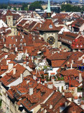 City Buildings From Top of Munster, Bern, Switzerland Photographie par Glenn Beanland