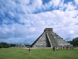 Chichen Itza Castle, Mexico Photographic Print by Charles Sleicher