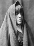 Tom Poqui, Tewa Woman Foto von Edward S. Curtis