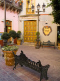 Courtyard Outside of a Coffee Shop, Guanajuato, Mexico Photographic Print by Julie Eggers