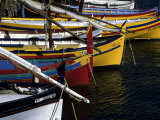 Boats in the Harbor of Collioure, France, Collioure, France, Europe Photographic Print by Stacy Gold
