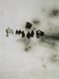 A Disputed Claim of Robert E. Pearys, That in 1906 He Had Traveled Farther North Than Any Other Man Photographic Print by Joseph H. Bailey