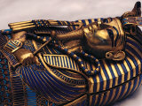 Gold Coffinette, Tomb King Tutankhamun, Valley of the Kings, Egypt Photographic Print by Kenneth Garrett