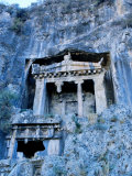 Lycian Rock Tombs, Amyntas Park, Fethiye, Turkey Photographic Print by Dallas Stribley