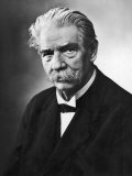 Albert Schweitzer French Theologian Philosopher Missionary Physician and Music Scholar Fotografie-Druck