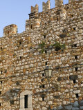 City Wall, Stone Detail, Taormina, Sicily, Italy Photographic Print by Walter Bibikow