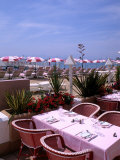 Riviera Cafe, Cannes, France Photographic Print by Bill Bachmann