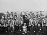 Baseball Team Photograph Lámina fotográfica