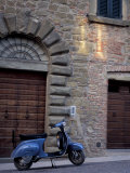 Scooter, Preggio, Umbria, Italy Photographic Print by Inger Hogstrom