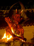 Quema Del Diablo (Burning of the Devil) Celebration in Antigua Guatemala Photographic Print
