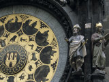 A Close View of the Second Half of the Astronomical Clock in Prague, Prague, Czech Republic Photographic Print by Taylor S. Kennedy