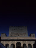A Reflection of Part of the Moorish Built Alhambra in a Pool, Alhambra, Granada, Spain Photographic Print by Taylor S. Kennedy