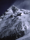 Mt. Everest from South with Dark Blue Sky, Nepal Póster por Michael Brown Mt. Everest from South with Dark Blue Sky, Nepal Póster por Michael Brown