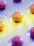 Senna Pills, Pills in Blister Pack Lámina fotográfica por Geoff Kidd