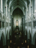 The Nave of Westminster Abbey in London, England Fotoprint van James P. Blair The Nave of Westminster Abbey in London, England Fotoprint van James P. Blair