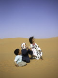 Children to the Sky, Morocco Posters par Michael Brown