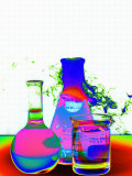 Laboratory Glassware Designs Photographic Print by David M. Dennis