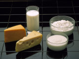 Dairy Products Fotografisk tryk af David M. Dennis Dairy Products Fotografisk tryk af David M. Dennis