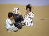 Children in Desert, Morocco Photo by Michael Brown