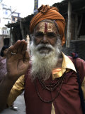 Man, Nepal Photographie par Michael Brown