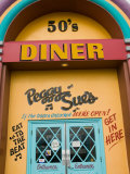 Peggy Sue's Nifty Fifties Diner, Yermo, California, USA Photographic Print by Walter Bibikow