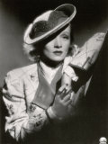 Half-Length Portrait of the Celebrated German Movie Actress Marlene Dietrich Photographic Print